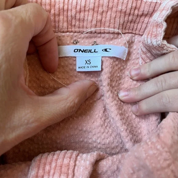 Pink O’Neill Corduroy Button-Front Mini Dress with Straps - Picture 6 of 8